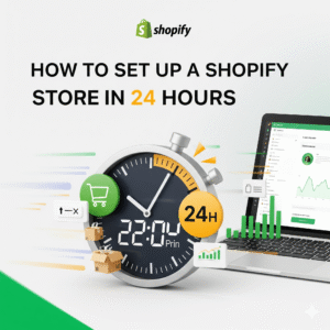 how to set up shopify store